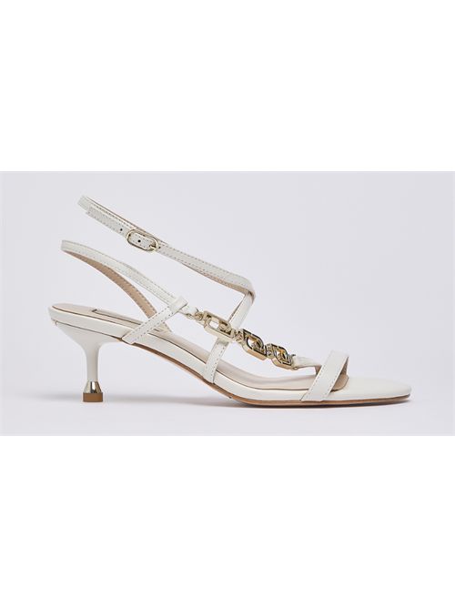 Sandalo tacco basso e logo gioiello Liu Jo LIU JO | SA6059-P0062-S1400